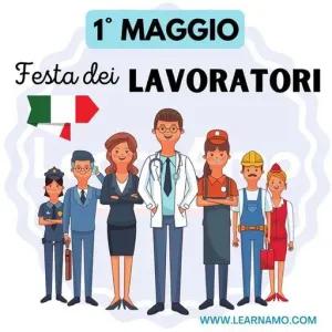 1° MAGGIO Festa dei LAVORATORI - getsticker.com