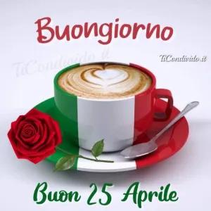 Buongiorno Buon 25 Aprile - getsticker.com