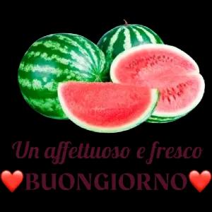 Un affettuoso e fresco BUONGIORNO - getsticker.com