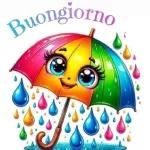 Anche con la pioggia... Buongiorno!