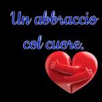Un abbraccio col cuore.