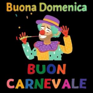 Buona Domenica BUON CARNEVALE - getsticker.com