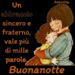 Un abbraccio sincero e fraterno