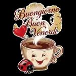 Stamattina prendi un pizzico di buon umore.... mettilo nel caffe e giralo con Amore. Ecco...adesso puoi iniziare la giornata. BUONGIORNO ATUTTI Cuore