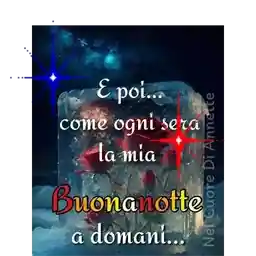 Buonanotte，con tanti cuori