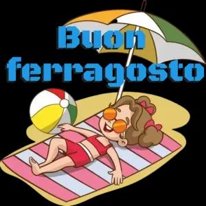 Buon ferragosto - getsticker.com
