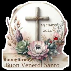 Buongiorno Buon Venerdì Santo - getsticker.com