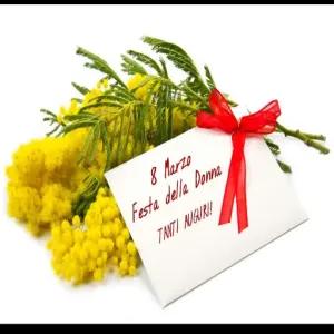 8 Marzo Festa della Donna TANTI AUGURI! - getsticker.com