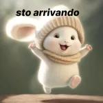 Sto arrivando,per un buongiorno 