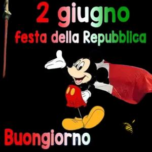 2 giugno festa della Repubblica Buongiorno - getsticker.com