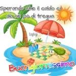 Sperando che il caldo ci da un po di tregua