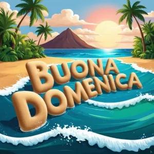 BUONA DOMENICA - getsticker.com