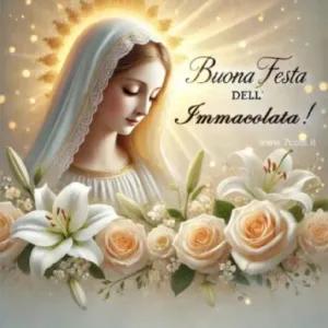Buona Festa dell'Immacolata! - getsticker.com