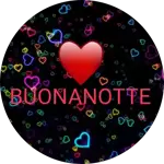 Buonanotte，con tanti cuori