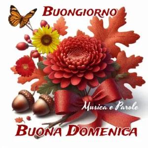 BUONGIORNO Musica e Parole BUONA DOMENICA - getsticker.com