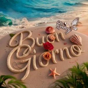 Buon Giorno, Fancy - getsticker.com