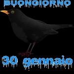 Buongiorno a tutti in 30 gennaio 
