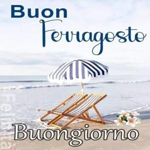 Buon Ferragosto Buongiorno - getsticker.com