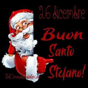 26 Dicembre Buon Santo Stefano! - getsticker.com