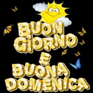 BUON GIORNO BUONA DOMENICA - getsticker.com