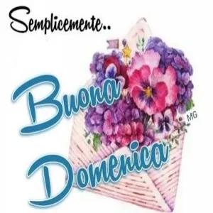 Semplicemente... Buona Domenica - getsticker.com