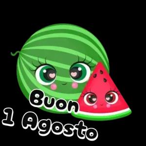 Buon 1 Agosto - getsticker.com