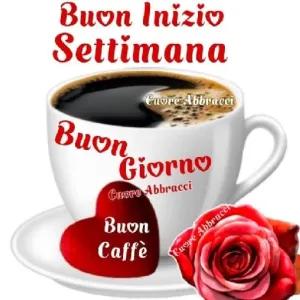 Buon Inizio Settimana, Buon Giorno, Buon Caffè - getsticker.com