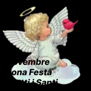 1 Novembre Buona Festa di Tutti i Santi - getsticker.com