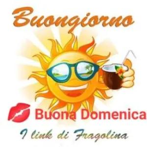 Buongiorno Buona Domenica I link di Fragolina - getsticker.com