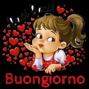 Baci Baci! Buongiorno - getsticker.com