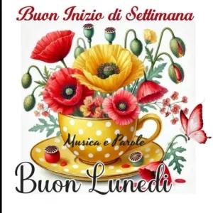 Buon Inizio di Settimana Musica e Parole Buon Lunedì - getsticker.com