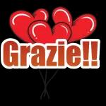 GRAZIE GRAZIE GRAZIE!