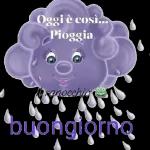 1 Oggi è così... Pioggia Il ranocchio buongiorno