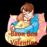 Buon san valentino la coppia