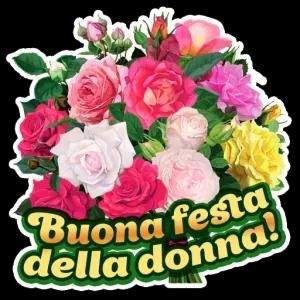Buona festa della donna! - getsticker.com