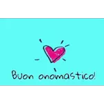 Buon onomastico!