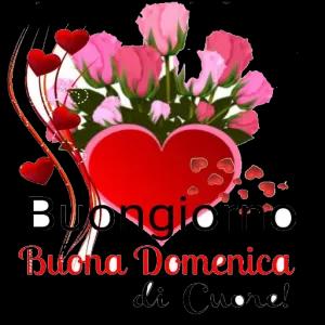 Buongiorno Buona Domenica di Cuore! - getsticker.com