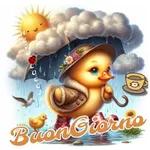 Anche con la pioggia... Buongiorno!