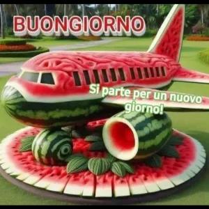 BUONGIORNO Si parte per un nuovo giorno! - getsticker.com