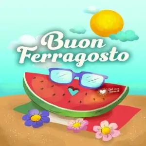 Buon Ferragosto  Dal mio cuore.it - getsticker.com