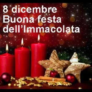 8 dicembre Buona festa dell'Immacolata - getsticker.com