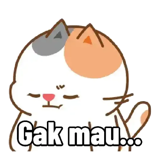 animasi kucing gemoy