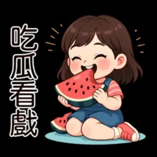 牛仔短裙女孩