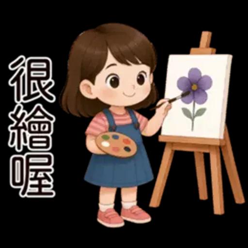 牛仔短裙女孩