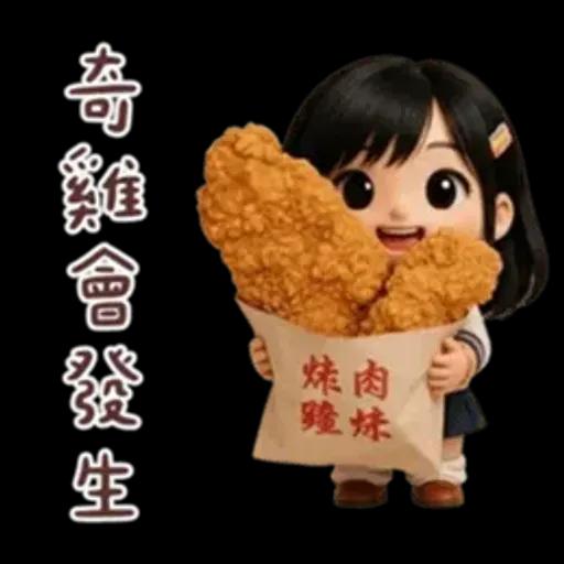 JK的腹黑食物諧音梗