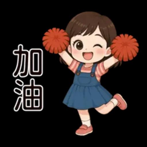 牛仔短裙女孩