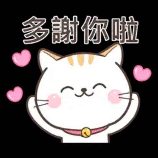 可愛貓小花♡路上小心