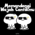 Memandangi
Wajah Cantikmu
Apik Deu