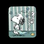 一隻黃色懶貓 x Snoopy