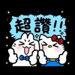 Hello Kitty 50週年 x 不死兔字由字在